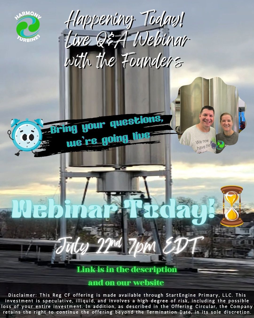 It's happening tonight...our LIVE Q&A Webinar!
